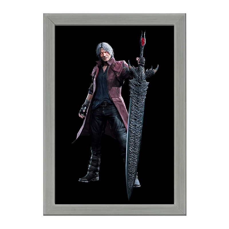 تابلو خندالو طرح بازی دویل می کرای Devil May Cry کد 30232