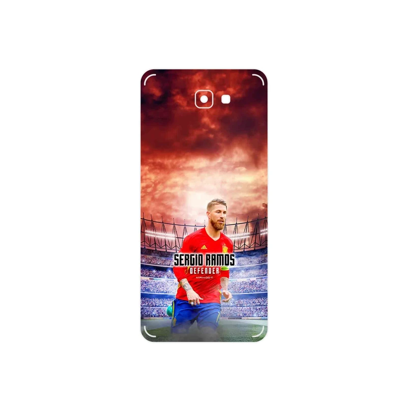 برچسب پوششی ماهوت مدل Sergio Ramos مناسب برای گوشی موبایل سامسونگ Galaxy J7 Prime 2