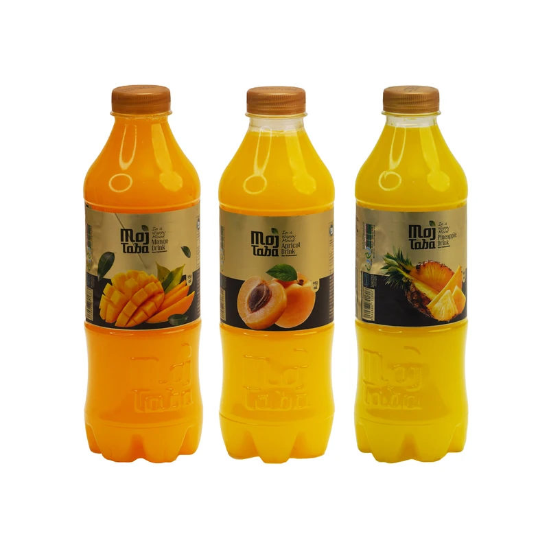 نوشیدنی انبه، آناناس و زردآلو مجتبی - 950 میلی لیتر بسته 3 عددی