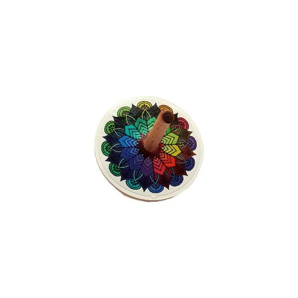 فرفره چوبی مدل COLORFULL FLOWER2