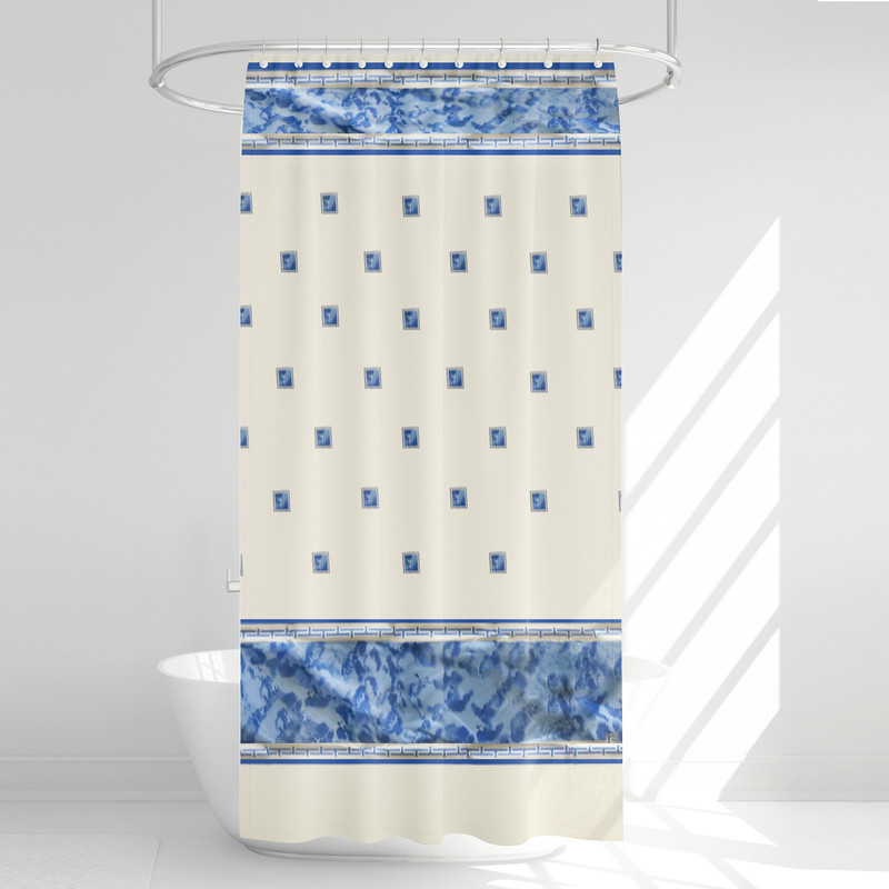 پرده حمام آرمیتا کد W019 سایز 180 × 200 سانتی‌ متر