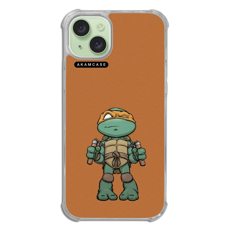 کاور آکام مدل AMC-WTA15PLUS-NINJA TURTLES3 مناسب برای گوشی موبایل اپل iPhone 15 Plus