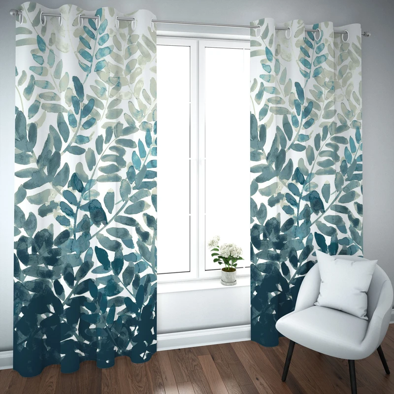 پرده مدل چاپی هازان سایز 300×150 سانتی متر 