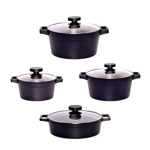 سرویس قابلمه گرانیت 8 پارچه مدل UN-8500 Jahizie