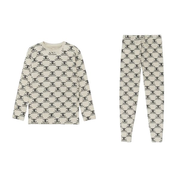 ست تی شرت آستین بلند و شلوار راحتی زنانه مدل ۱۲۳۴