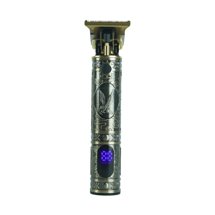 ماشین اصلاح موی سر و صورت شارژی سوکانی مدل SK-LF-9996 با تیغه استیل ضد زنگ، طراحی ارگونومیک، نمایشگر وضعیت باتری، قابلیت اصلاح با شماره صفر، همراه با 3 عدد شانه و کابل USB تایپ C