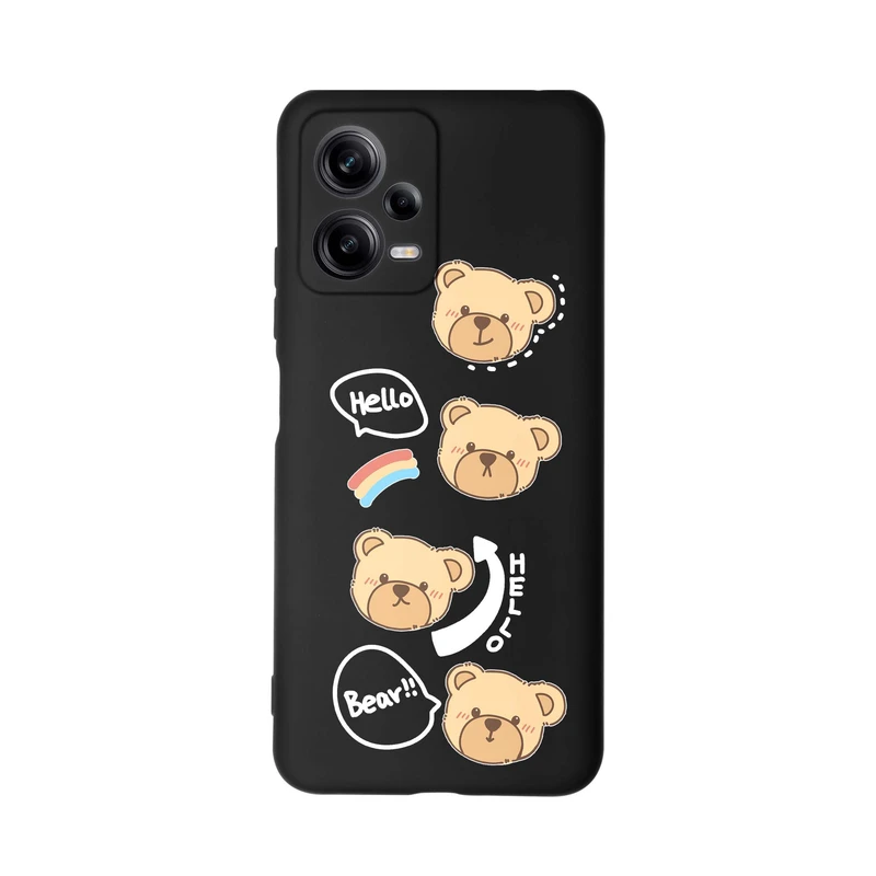 کاور قاب گارد طرح خرس بیر کد m4967 مناسب برای گوشی موبایل شیائومی Redmi Note 12 Pro 5G