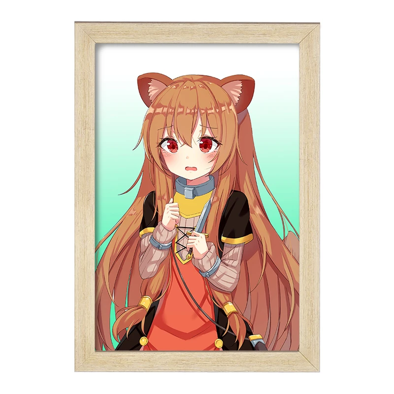 تابلو خندالو مدل رافتالیا انیمه ظهور قهرمان سپر  کد 15937