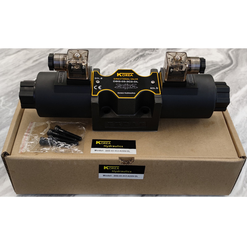 شیر برقی هیدرولیک کره مدل DSG-03-3C2-220V