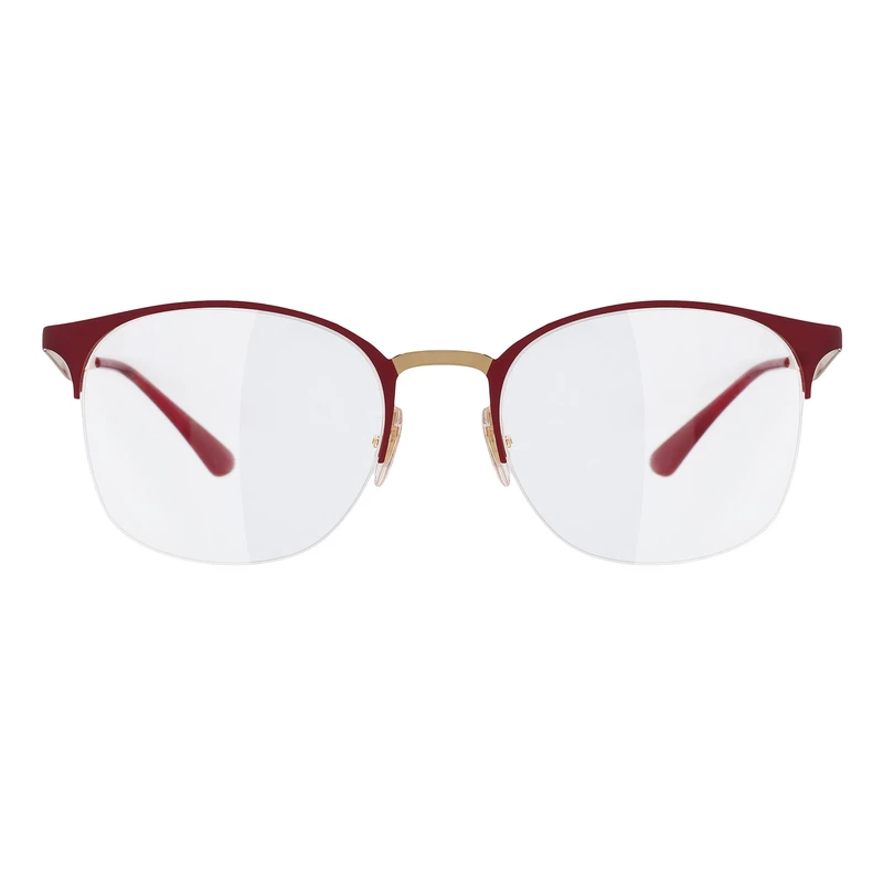 فریم عینک طبی گربه ای ری بن مدل 0RX6422-3046-51 مناسب برای صورت بیضی، گرد، قلب، لوزی، مثلث، مربع و مستطیل