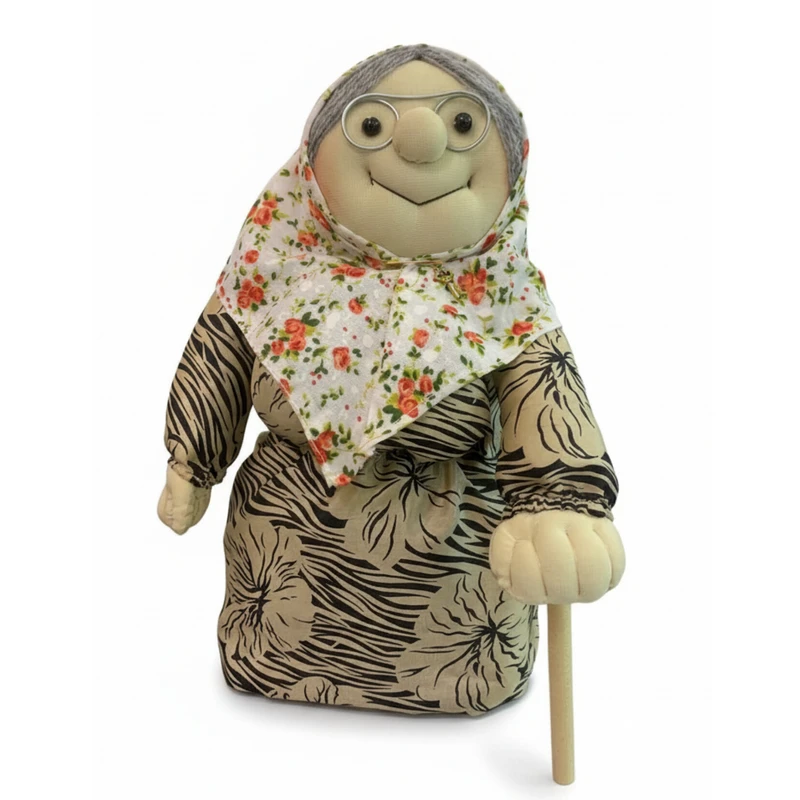 عروسک مدل مادربزرگ ايستاده كد BlkFrd ارتفاع 20 سانتى متر