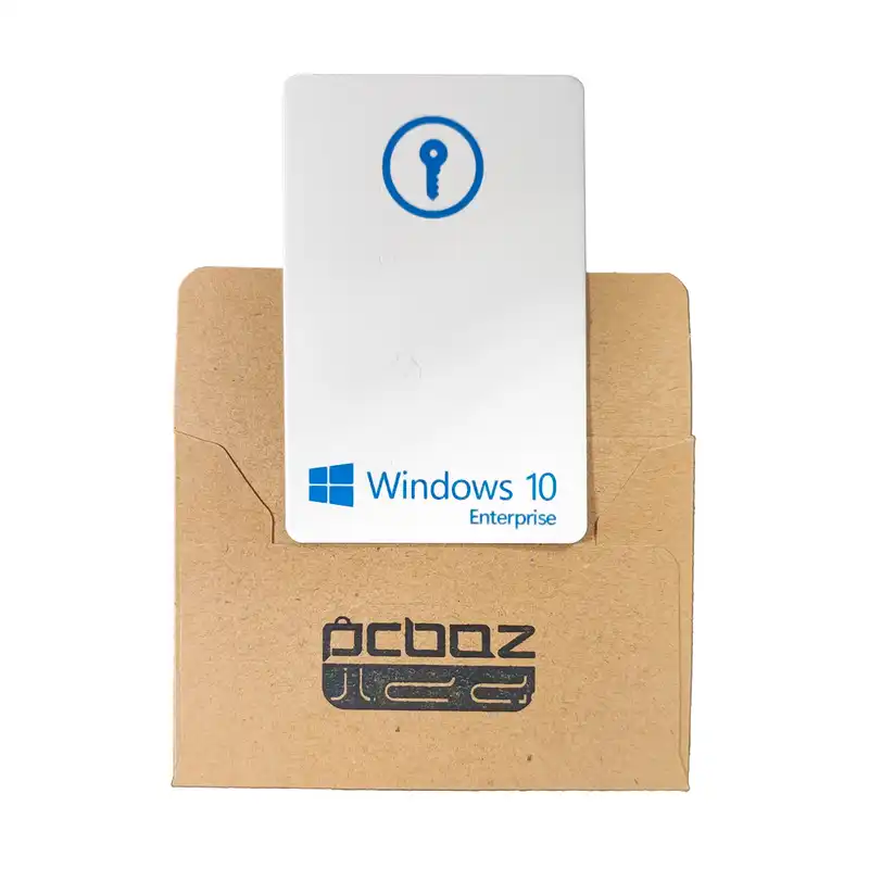 سیستم عامل ویندوز 10 نسخه اینترپرایز لایسنس استاندارد نشر پی سی باز