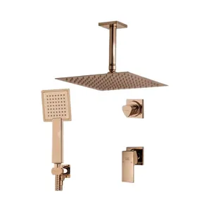 ست شیرآلات حمام کلار مدل فلت لاکچری تیپ 4