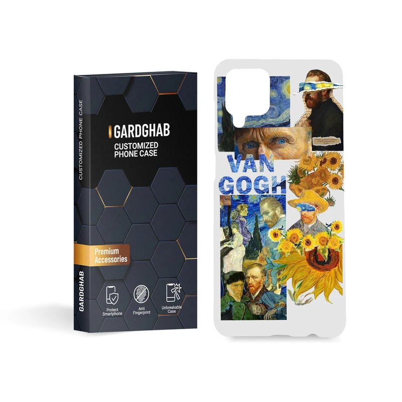 کاور گارد قاب مدل هنری مناسب برای گوشی موبایل سامسونگ Galaxy A12