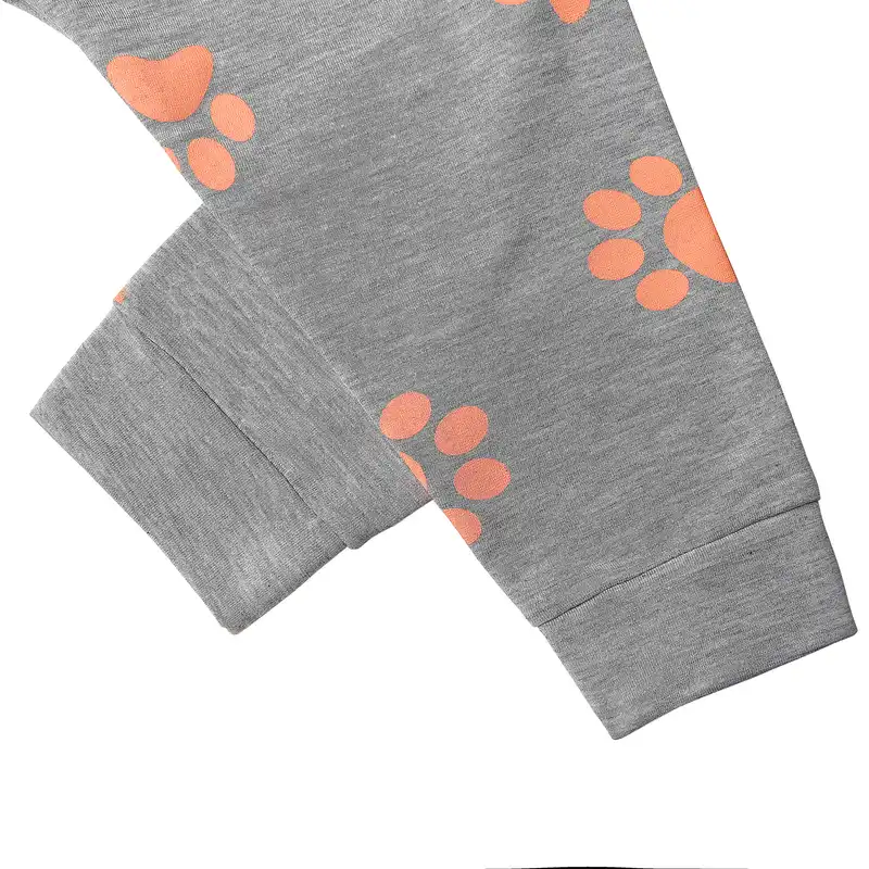 ست تی شرت آستین بلند و شلوار بچگانه سپیدپوش مدل ببر کد 140401