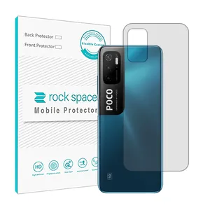 Transparent Rockspace HyGEL phone back protector suitable for Xiaomi Poco M3 Pro mobile phone