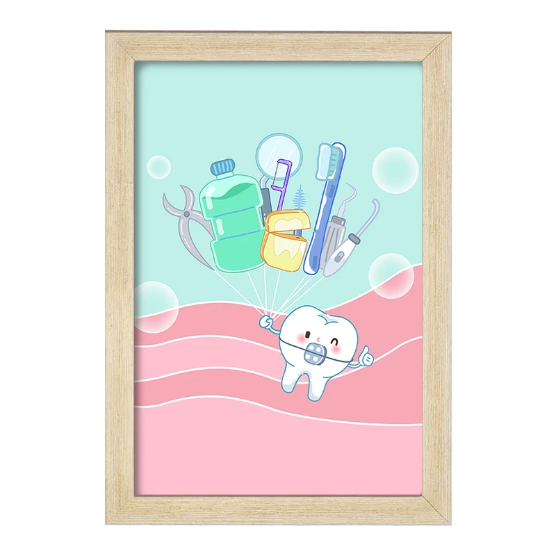 تابلو خندالو مدل دندان و دندان پزشکی کودکانه کد 36717