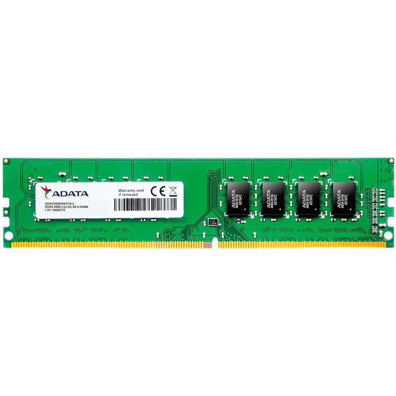 رم دسکتاپ DDR4 تک کاناله 2666 مگاهرتز CL19 ای دیتا مدل AD4U2666W4G19-S ظرفیت 4 گیگابایت