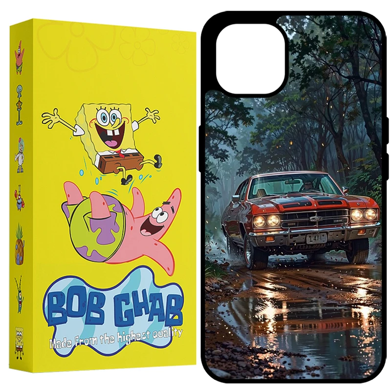 کاور باب قاب طرح ماشین مدل BCP13 مناسب برای گوشی موبایل اپل iPhone 13 