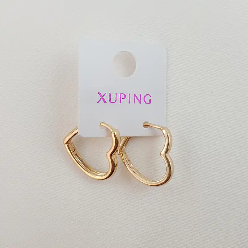 گوشواره زنانه ژوپینگ مدل قلب کد G20