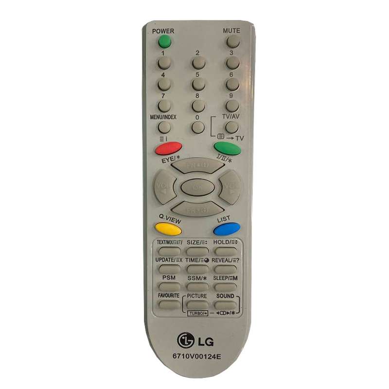 ریموت کنترل تلویزیون  مدل 124E