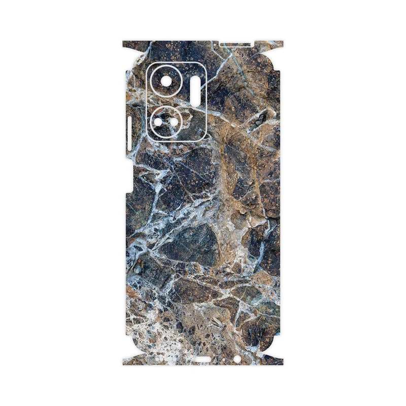 برچسب پوششی ماهوت مدل Earth_White_Marble-FullSkin مناسب برای گوشی موبایل آنر X7a