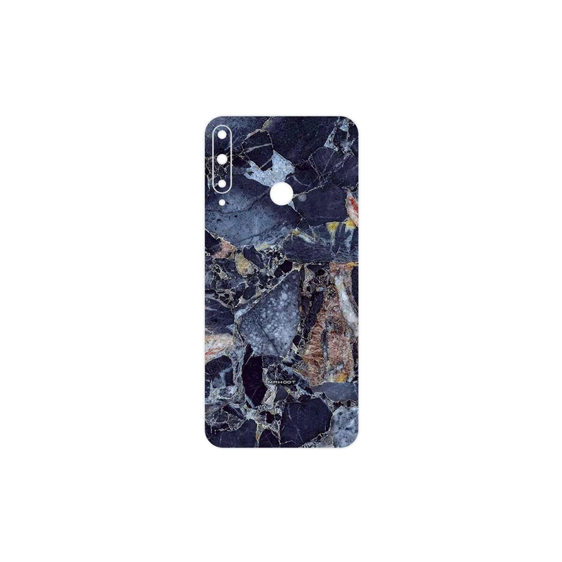 برچسب پوششی ماهوت مدل Broken black marble مناسب برای گوشی موبایل هوآوی Y7p