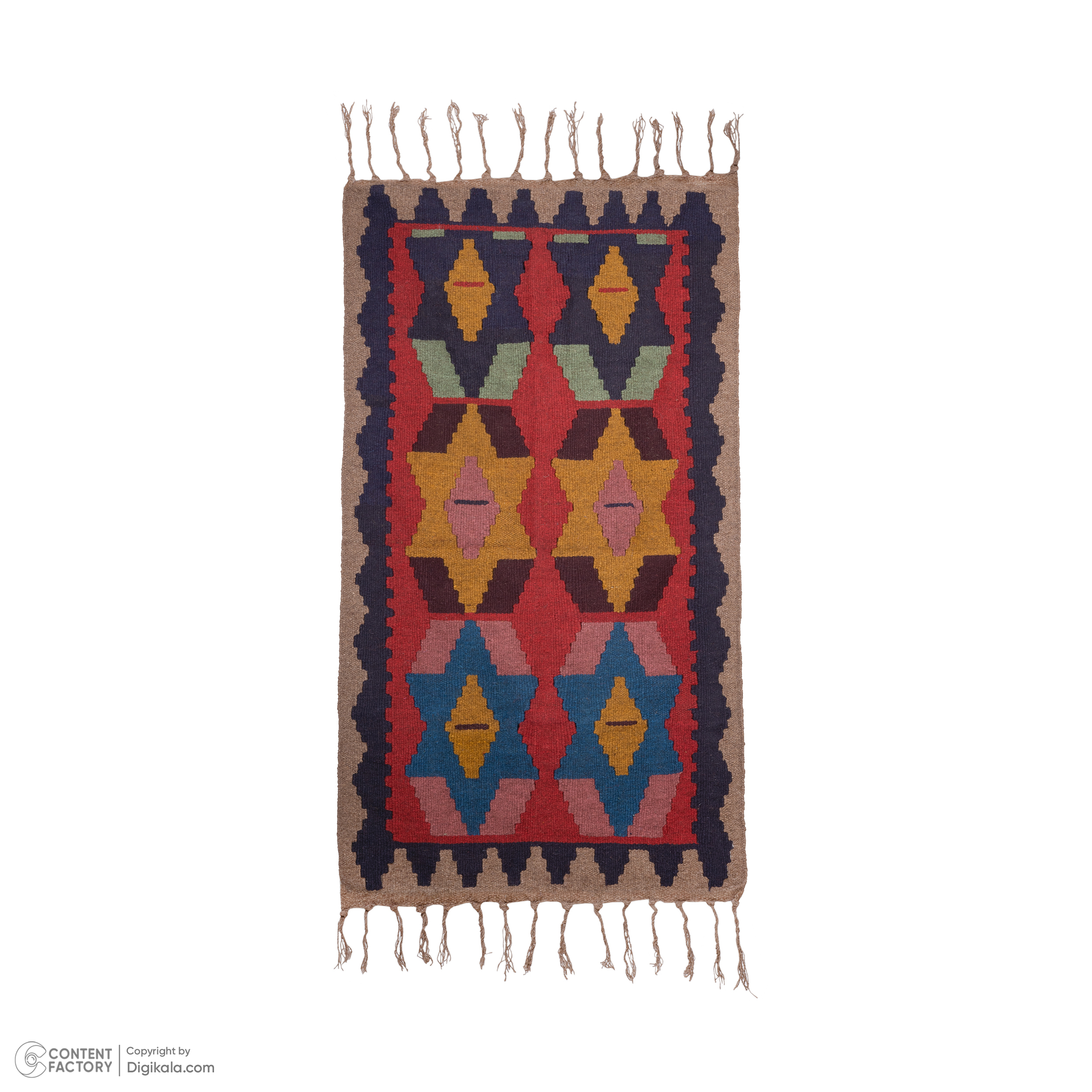 گلیم دستبافت دو متری مدل G201