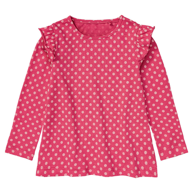 تی شرت آستین بلند دخترانه لوپیلو مدل ger946 مجموعه 2 عددی