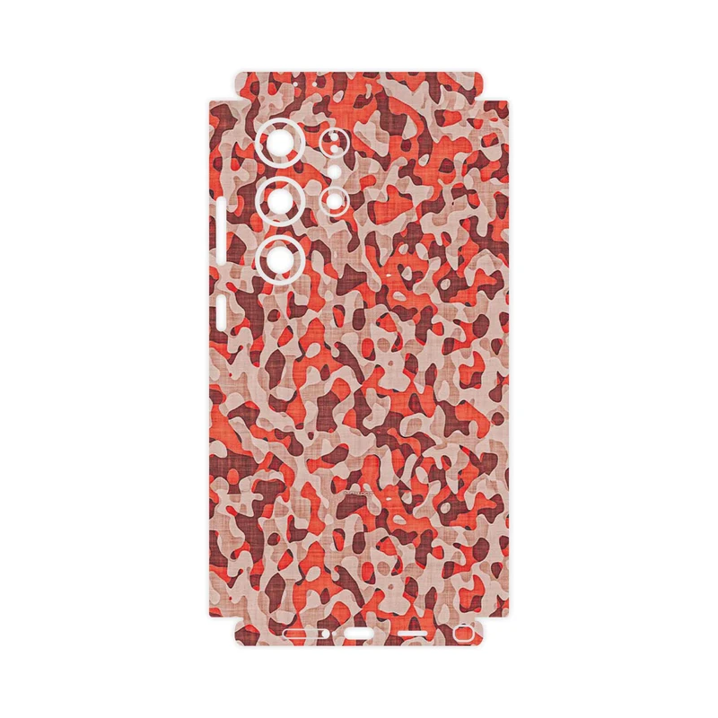 برچسب پوششی ماهوت مدل Red Infantry Army-FullSkin مناسب برای گوشی موبایل سامسونگ Galaxy S24 Ultra