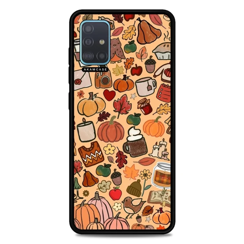 کاور آکام مدل AMC-WSGA51-PUMPKIN-13 مناسب برای گوشی موبایل سامسونگ Galaxy A51