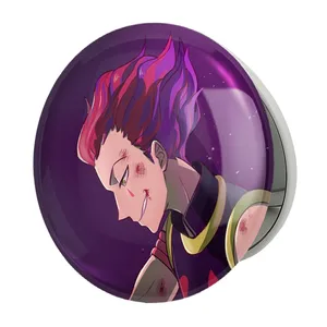 آینه جیبی خندالو طرح هیسوکا انیمه هانتر ایکس هانتر Hunter × Hunter مدل تاشو کد 10737 