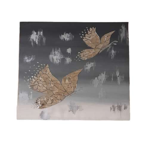 تابلو اینه کاری مدل پروانه کد 0060