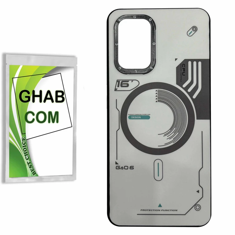 کاور قاب کام طرح تکنولوژی مدل SPIGNF مناسب برای گوشی موبایل سامسونگ Galaxy A06