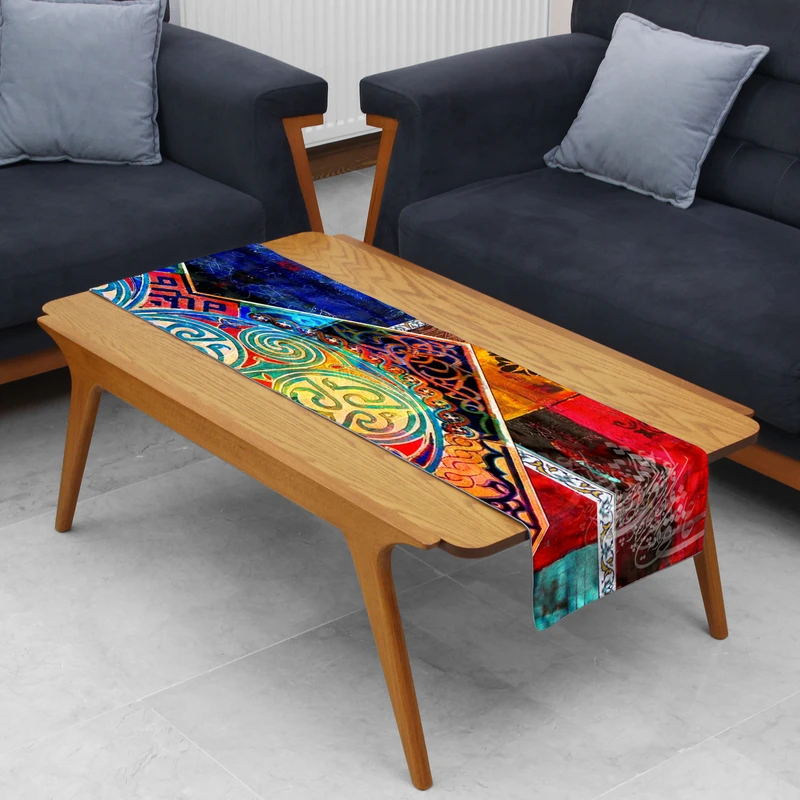 رانر مدل اسلیمی کد 14 سایز 120x40 سانتی‌متر