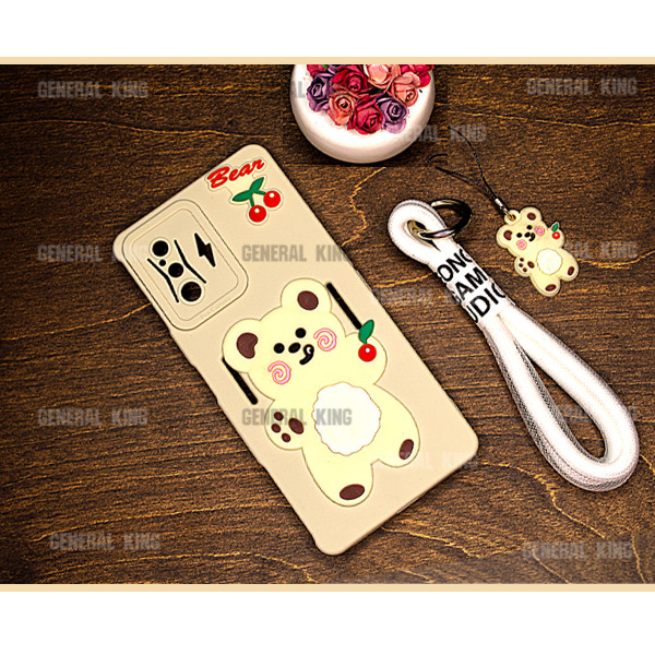 کاور ژنرال کینگ مدل B-Gilasi21 مناسب برای گوشی موبایل هوآوی Nova 7i / P40 Lite / Nova 6 SE به همراه بند آویز