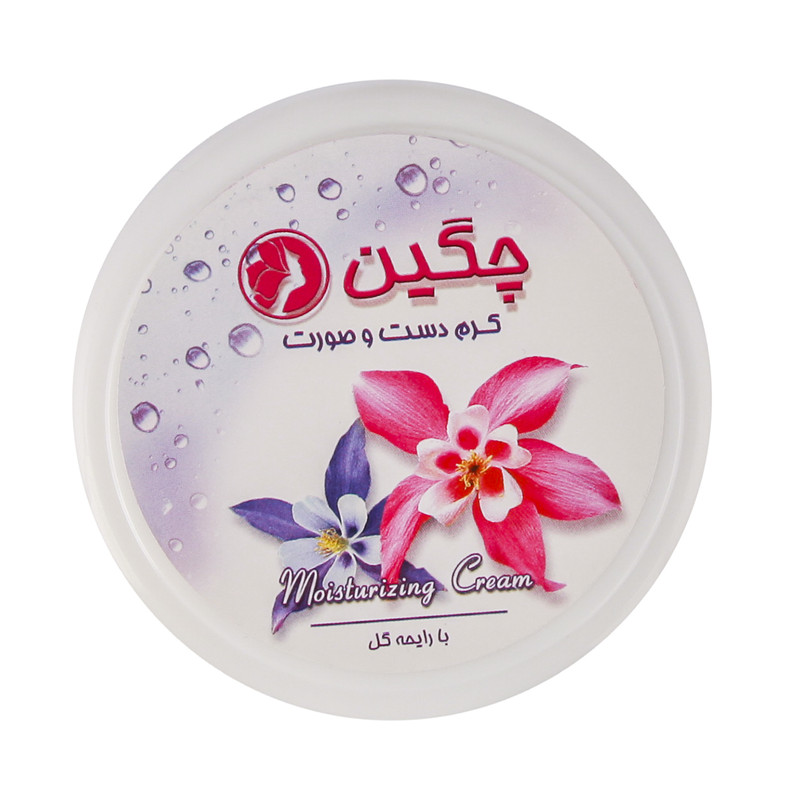 کرم مرطوب کننده چگین مدل گل حجم 100 میلی لیتر