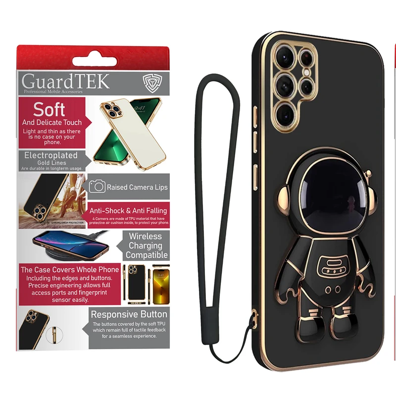 کاور گاردتک آساک مدل Astronaut Strap مناسب برای گوشی سامسونگ Galaxy S24 Ultra به همراه بند