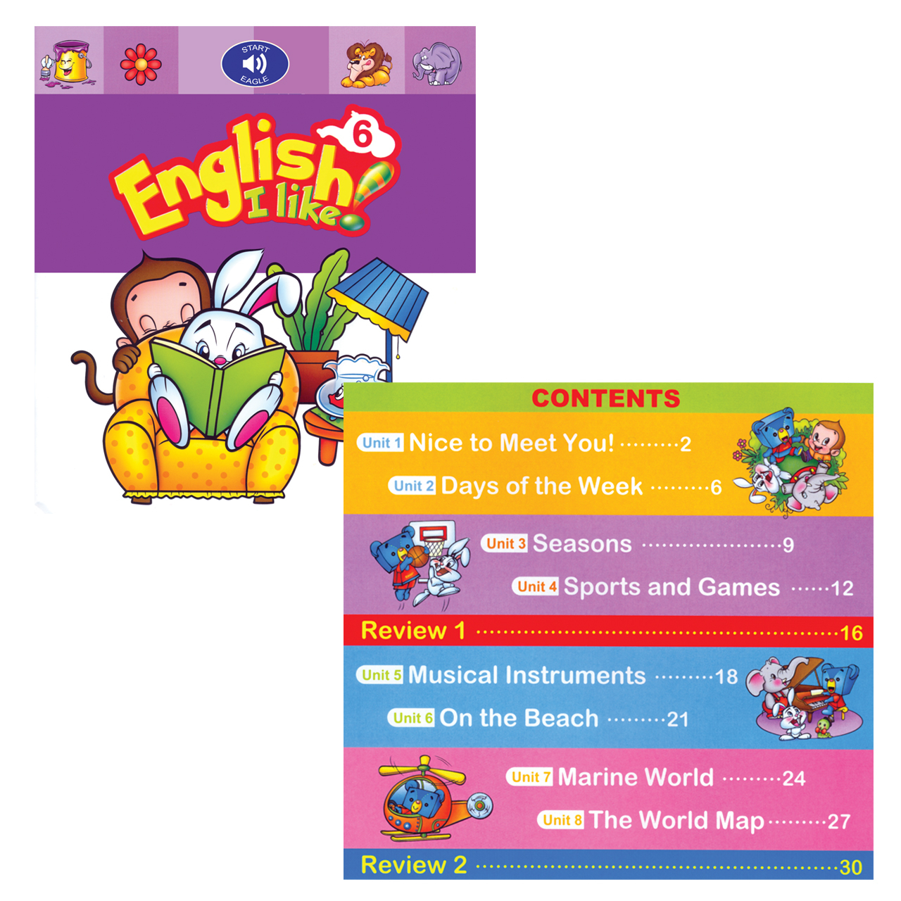 بسته آموزش زبان Eagle نشر آوای علم