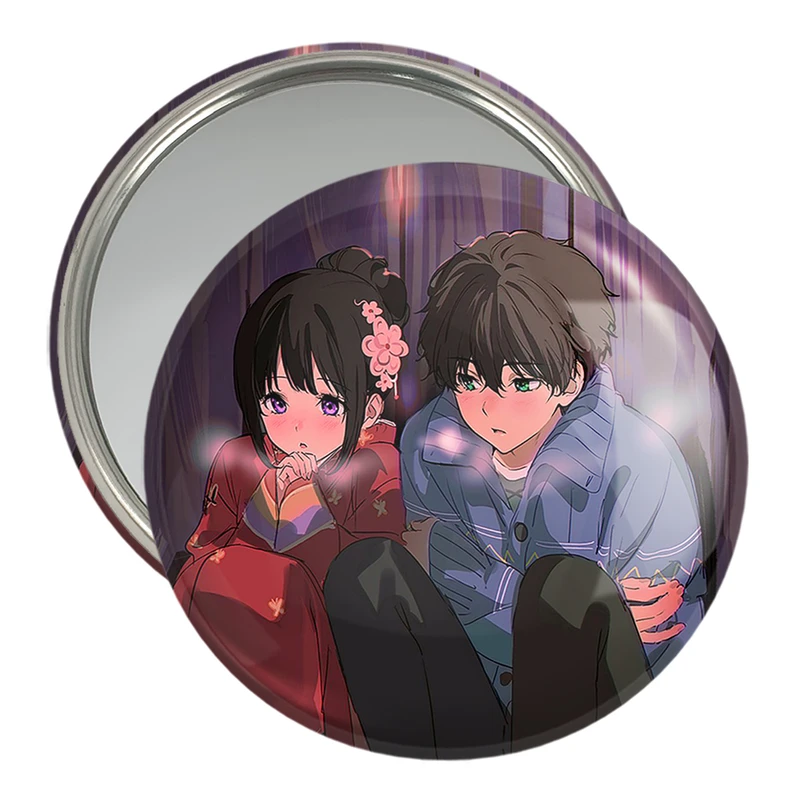 آینه جیبی خندالو مدل اورکی و چیتاندا انیمه هیوکا Hyouka  کد 17095