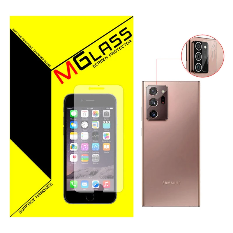 محافظ لنز دوربین ام گلس مدل Lens-01 مناسب برای گوشی موبایل سامسونگ Galaxy Note 20 Ultra