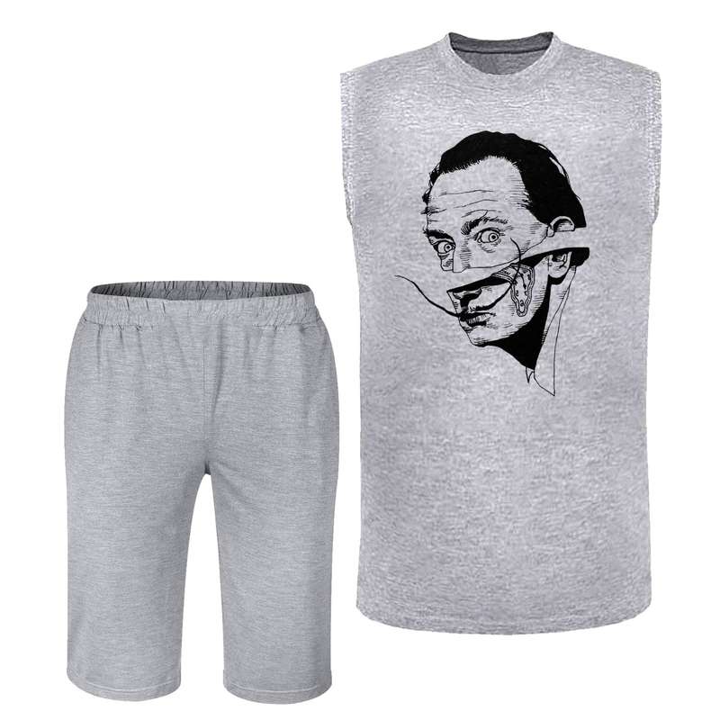 ست تاپ و شلوارک مردانه  کد J46