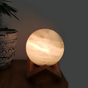 آباژور سنگ نمک طرح گوی مدل MPG05