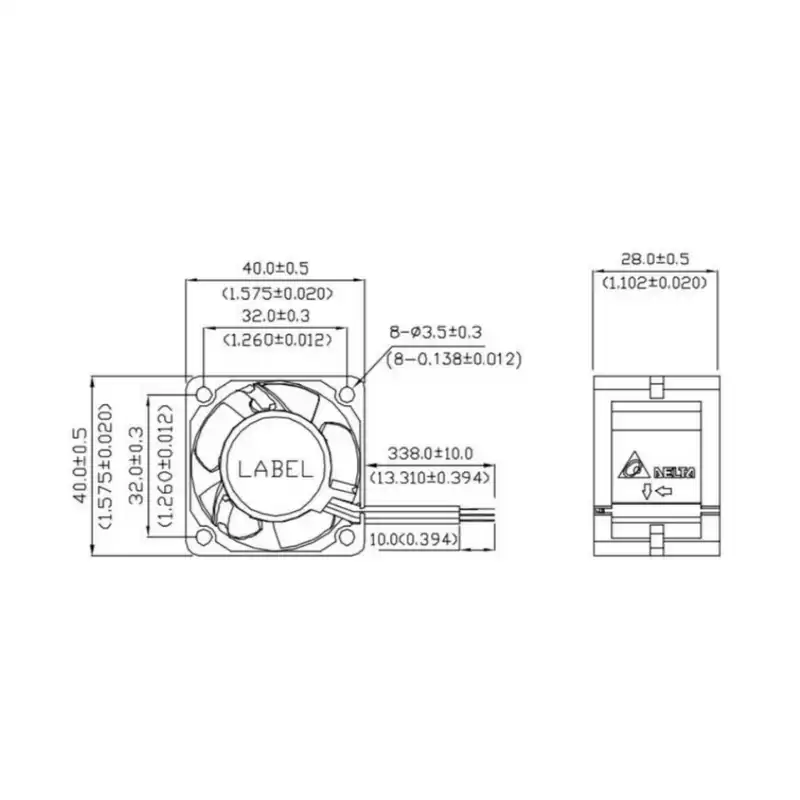 فن کیس دلتا مدل PFB0412EHN