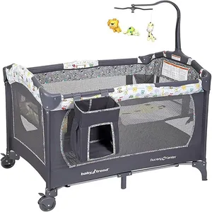 تخت و پارک بازی بیبی ترند مدل 4111