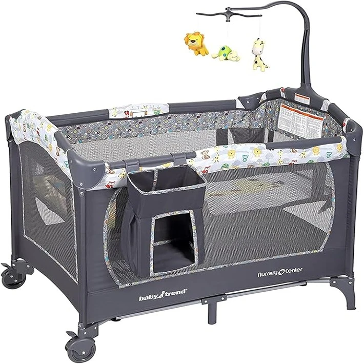 تخت و پارک بازی بیبی ترند مدل 4111