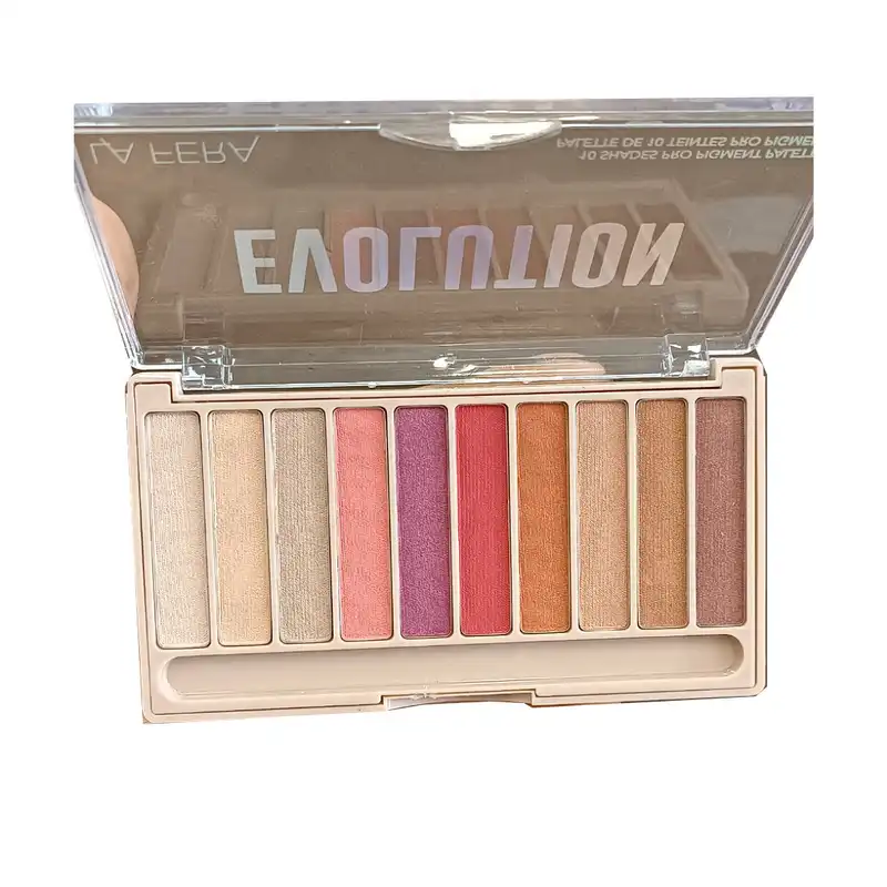 سایه چشم ده رنگ لافرا مدل EVOLUTION