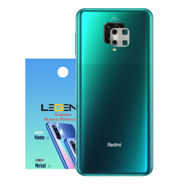 محافظ لنز دوربین مدل فلزی مناسب برای گوشی موبایل شیائومی redmi note 9 pro