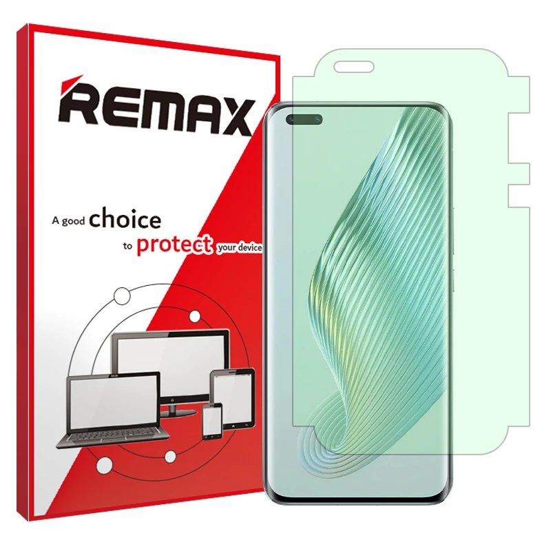 محافظ صفحه نمایش حفاظت از نور سبز ریمکس مدل Eye Care مناسب برای گوشی موبایل آنر Magic 5 Pro