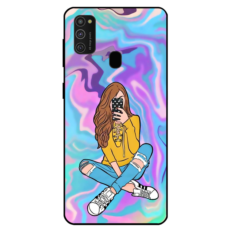 کاور مگافون کد 7592 مناسب برای گوشی موبایل سامسونگ Galaxy M21 / M30 S